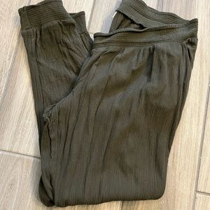 Motherhood Maternity- XL joggers, olive green